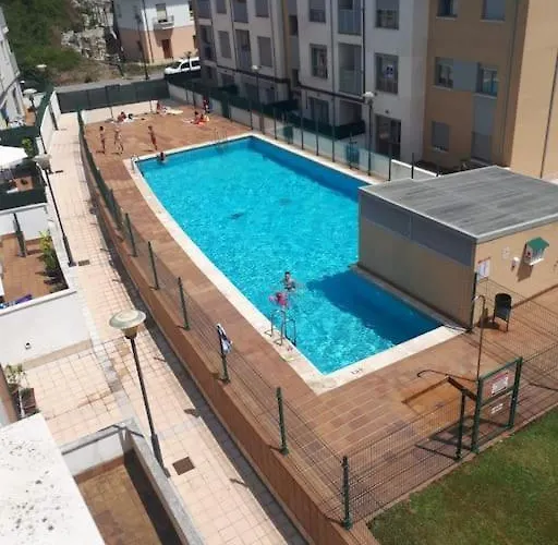 Gestiona2r - Con Gran Terraza Y Piscina Apartamento Posada De Llanes