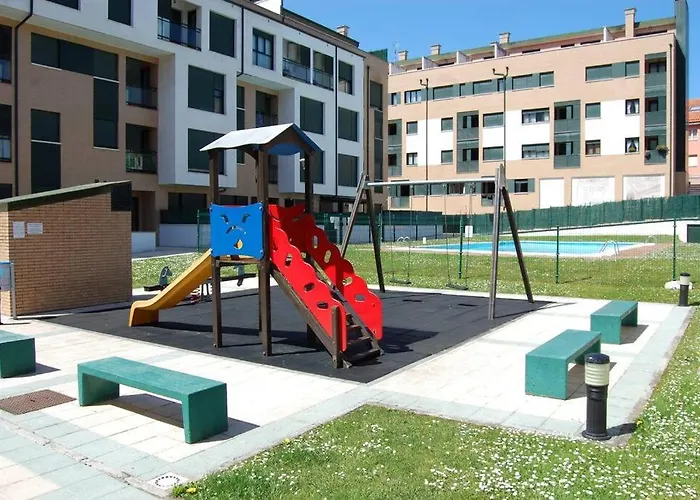 Apartamento Gestiona2r - Con Gran Terraza Y Piscina Posada De Llanes